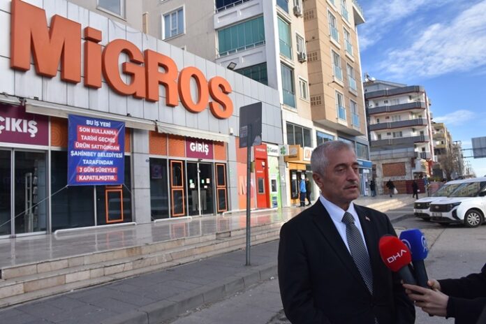 Tarihi geçmiş ürün satan MİGROS'un Gaziantep Şahinbey'deki şubesine kapatma cezası!
