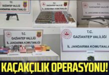 Jandarma ekipleri Gaziantep’te suçlulara göz açtırmıyor: 47 gözaltı, 3 tutuklama!