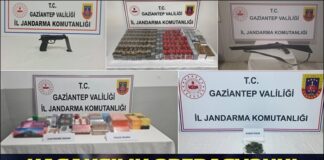 Jandarma ekipleri Gaziantep’te suçlulara göz açtırmıyor: 47 gözaltı, 3 tutuklama!
