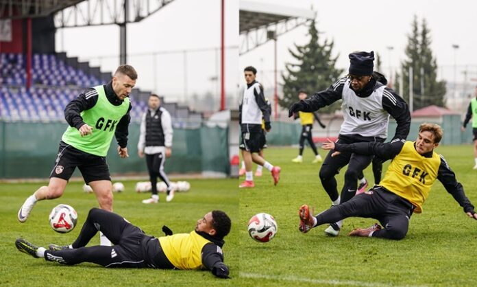 Hedef 3 puan: Gaziantep FK, Göztepe maçının hazırlıklarını sürdürdü