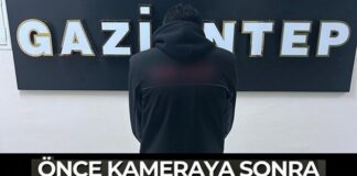 Gaziantep’te azılı kapkaççı kameralara takıldı, yakayı ele verdi
