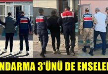 Firari 3 hükümlü Gaziantep’te jandarma operasyonuyla yakalandı!