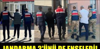 Firari 3 hükümlü Gaziantep’te jandarma operasyonuyla yakalandı!