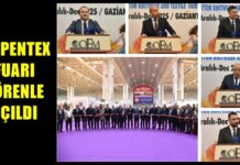 Gaziantep’te 12. PENTEX Penye, Tekstil ve Teknolojileri Fuarı kapılarını açtı
