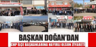Nizip Belediye Başkanı Doğan’dan CHP ilçe başkanlarına ‘hayırlı olsun’ ziyaretleri
