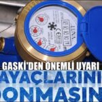 Gaziantep’te soğuk hava uyarısı: Su sayaçları ve tesisatlar için donma riski kapıda!