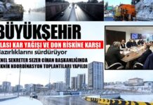 Gaziantep Büyükşehir, olası kar yağışı ve don riskine karşı hazırlıklarını sürdürüyor