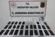 Gaziantep’te kaçak cep telefonu operasyonu: İş yeri sahibi gözaltına alındı