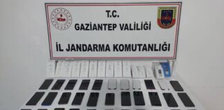 Gaziantep’te kaçak cep telefonu operasyonu: İş yeri sahibi gözaltına alındı