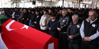 Gaziantep Emniyeti yasta: Polis memuru Nurullah Polat son yolculuğuna uğurlandı