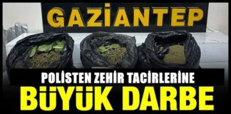 Büyük operasyon: Gaziantep’te 11 zehir taciri tutuklandı