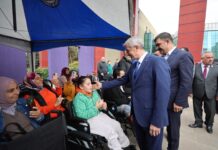 Gaziantep’te engelli vatandaşlara 127 tekerlekli sandalye dağıtıldı