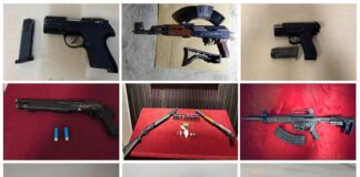 Gaziantep’te Kasım ayı asayiş bilançosu: 1809 tutuklama, yüzlerce silah ele geçirildi