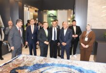 Vali Çeber: “İstanbul Halı Fuarı Gaziantep’in gücünü ortaya koyuyor”