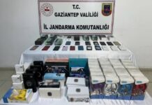 Gaziantep jandarmasından kaçak telefon operasyonu: 2 gözaltı