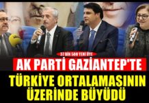AK Parti, Gaziantep’te üye rekoru kırdı!
