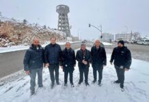 Gaziantep’te karla mücadele çalışmaları yerinde koordine ediliyor