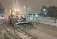 Gaziantep’te Büyükşehir ekipleri kar yağışına karşı gece gündüz görevde