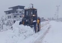 Gaziantep Büyükşehir’den tüm ilçelerde kar seferberliği