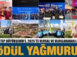 Gaziantep Büyükşehir Belediyesi 2025’te ödüllere doydu