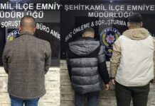 Gaziantep’te cinayet ve uyuşturucu suçlarından yakalanan 3 firari hükümlü tutuklandı