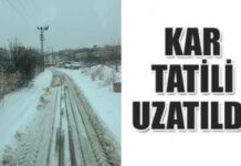 Gaziantep’te okullarda kar tatili uzatıldı!