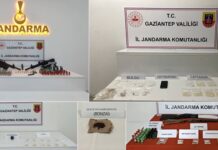 Gaziantep’te jandarmadan dev operasyon: 184 gözaltı, 17 tutuklama