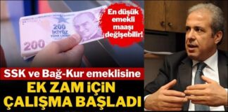 Şamil Tayyar, milyonları heyecanlandırdı! Emekliye ek zam geliyor: En düşük maaş 20 bin lirayı aşacak