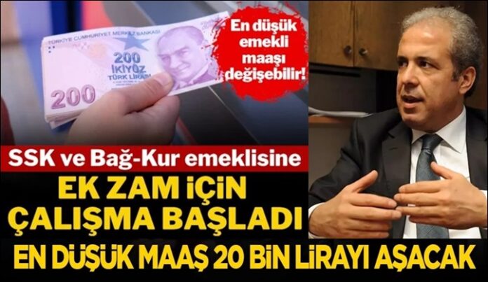 Şamil Tayyar, milyonları heyecanlandırdı! Emekliye ek zam geliyor: En düşük maaş 20 bin lirayı aşacak