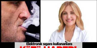 Elektronik sigaradan uzak durun! Akciğer kanseri riskini artırıyor!