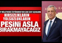 CHP Gaziantep Milletvekili Öztürkmen’den sert çıkış: Yıldıramayacaksınız!