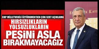 CHP Gaziantep Milletvekili Öztürkmen’den sert çıkış: Yıldıramayacaksınız!