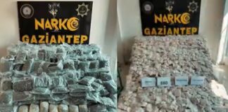 Vali Çeber açıkladı: Gaziantep’te 612 kilo uyuşturucu, 2 bin 153 kök kenevir ve 7 milyon uyuşturucu hap ele geçirildi