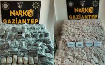 Vali Çeber açıkladı: Gaziantep’te 612 kilo uyuşturucu, 2 bin 153 kök kenevir ve 7 milyon uyuşturucu hap ele geçirildi