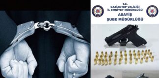 Bireysel silahlanmaya izin yok: Gaziantep’te ruhsatsız silah taşıyan 3 kişi yakalandı!