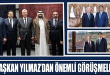 Yılmaz, İstanbul’da önemli görüşmeler gerçekleştirdi