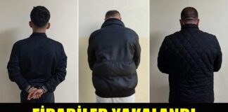 Gaziantep’te 3 firari hükümlü operasyonla yakalandı