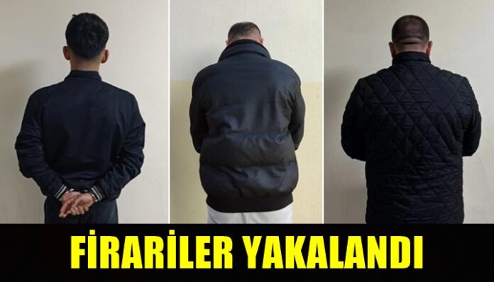 Gaziantep'te 3 firari hükümlü operasyonla yakalandı