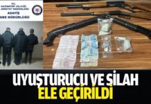 Uyuşturucu ve silah operasyonu: Gaziantep’te 4 gözaltı