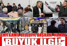 Sacır Mahallesi Başkan Yılmaz’ı bağrına bastı