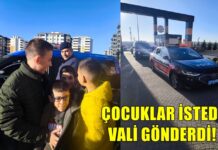 Gaziantep’te polis ve jandarma sirenleri bu kez çocuklar için çaldı! Vali Çeber’in jesti duygulandırdı