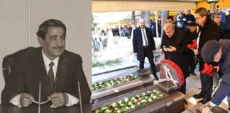 SANKO’nun kurucusu Sani Konukoğlu, Gaziantep’te mezarı başında anıldı