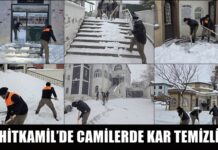 Şehitkamil’de camiler ibadete hazırlandı
