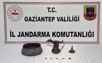 Gaziantep’in Nizip ve Şahinbey ilçelerinde defineci operasyonu: 5 gözaltı