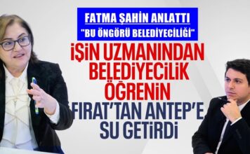 Fatma Şahin, Gaziantep’in su sıkıntısı çekmemesinin ardındaki çalışmayı anlattı: Ankaralılar duysun!