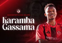 Orta sahaya gençlik aşısı: Gaziantep FK, Gambiyalı ön liberoyu transfer etti