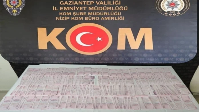 Gaziantep'te sahte para operasyonu: 2 kişi tutuklandı