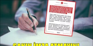 İletişim Başkanlığı vatandaşları uyardı: “İmza at, para al” tuzağına dikkat!