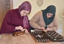 Sedef işlemeciliğini Gaziantepli kadınlar geleceğe taşıyor