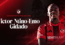 Gaziantep FK’ya Nijeryalı 10 numara transfer: 3.5 yıllık sözleşmeye imza attı